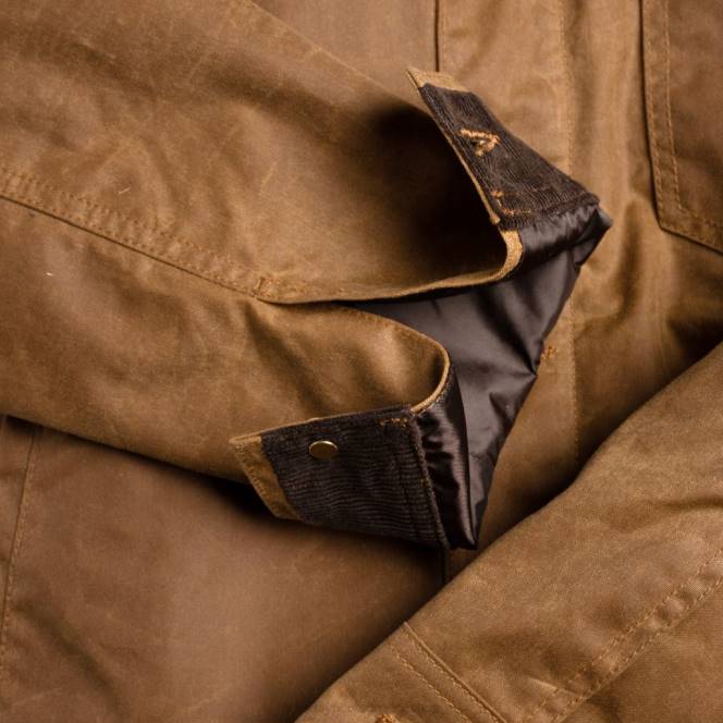 Thursday Boots σακάκι πεδίου από κερωμένο καμβά άνδρες H20P234 ρούχα χακί